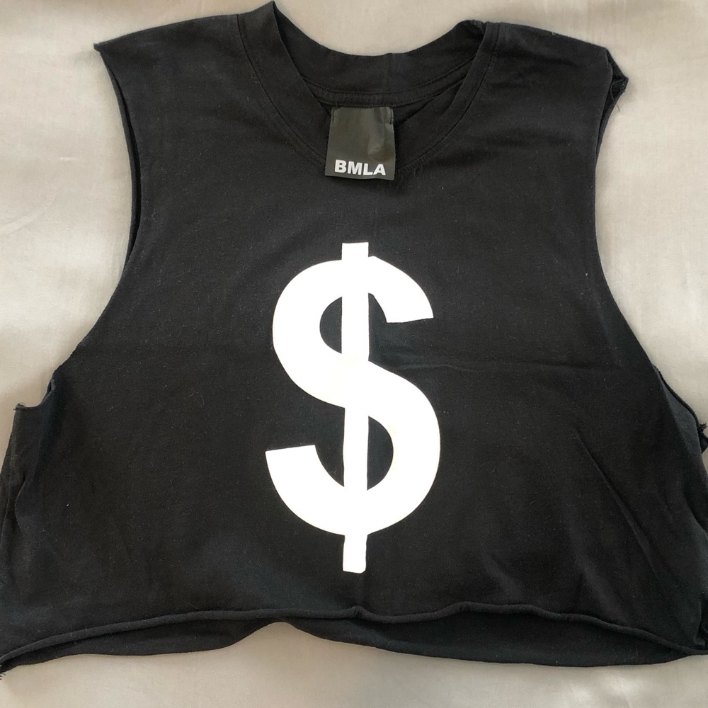 BMLA “$” Crop Top